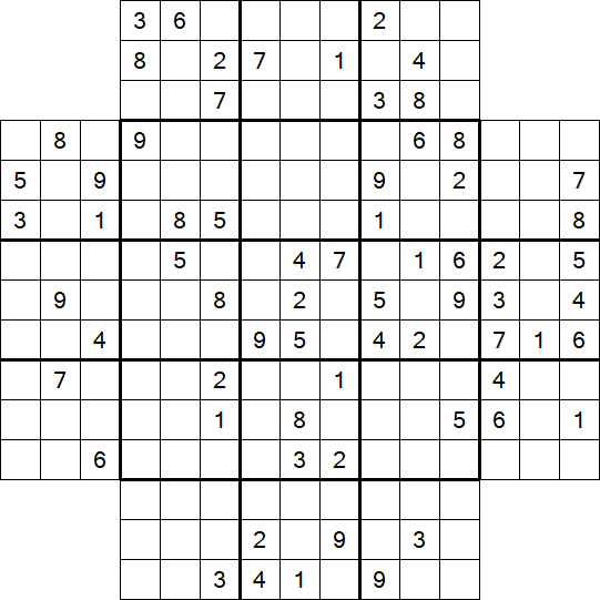 Flower Sudoku - Difficile