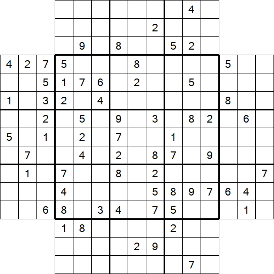 Flower Sudoku - Difficile