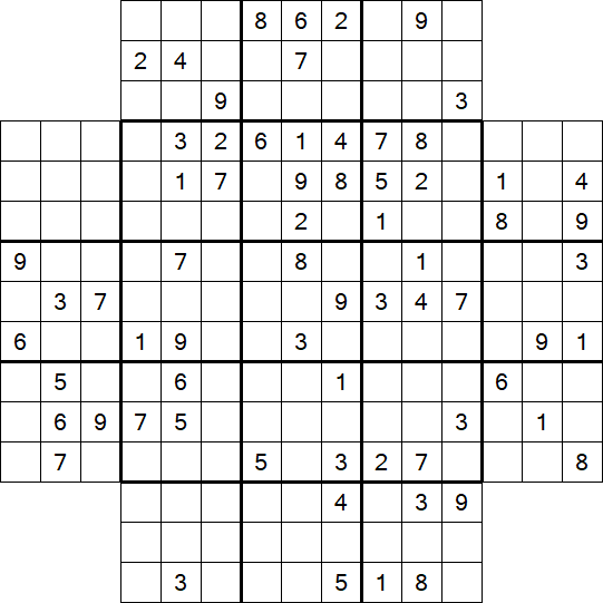 Flower Sudoku - Difficile