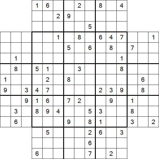 Flower Sudoku - Difficile
