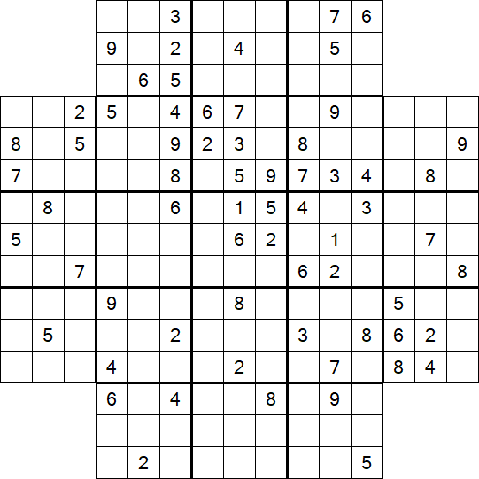 Flower Sudoku - Difficile
