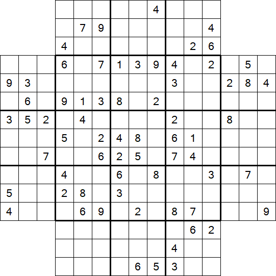 Flower Sudoku - Difficile
