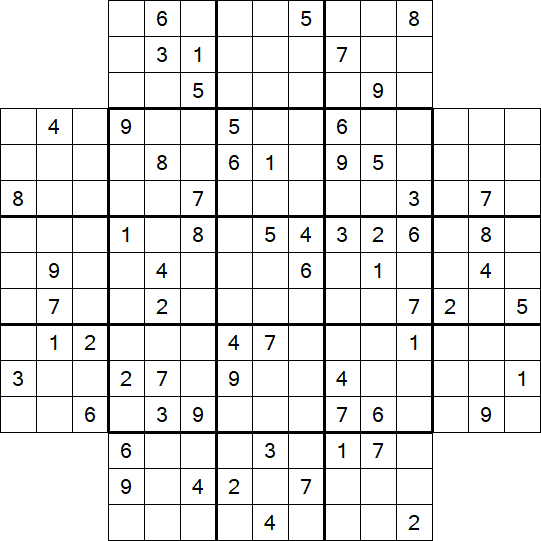 Flower Sudoku - Difficile