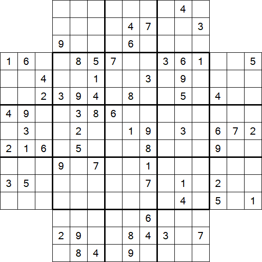 Flower Sudoku - Difficile