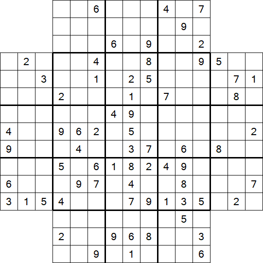 Flower Sudoku - Difficile