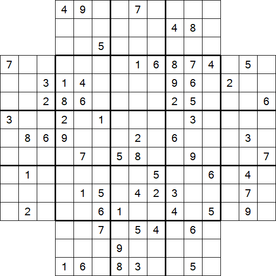 Flower Sudoku - Hard