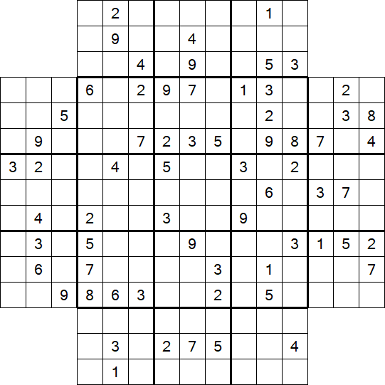 Flower Sudoku - Difficile