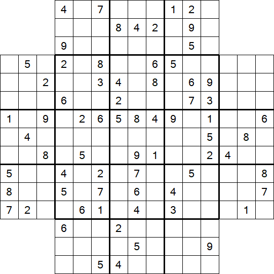 Flower Sudoku - Difficile