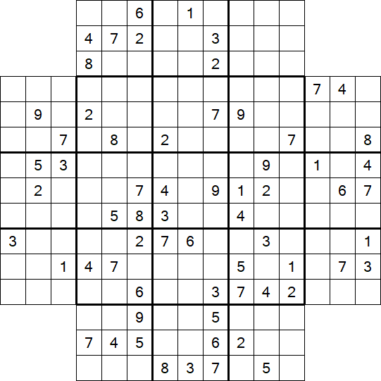 Flower Sudoku - Difficile