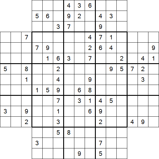 Flower Sudoku - Hard