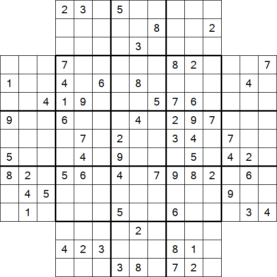 Flower Sudoku - Difficile