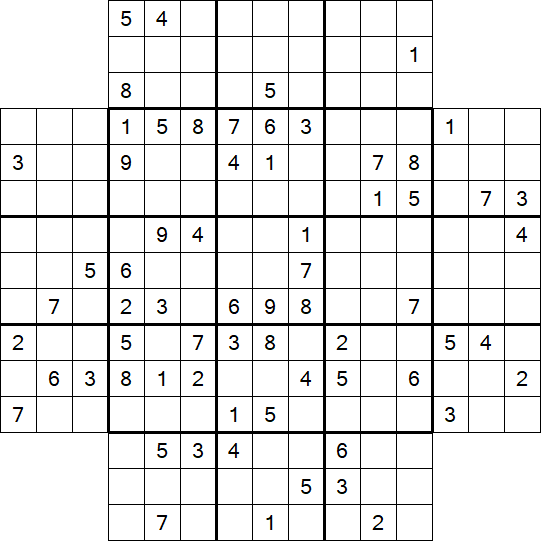 Flower Sudoku - Difficile