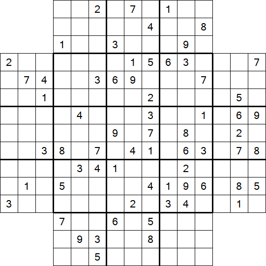 Flower Sudoku - Hard