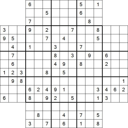 Flower Sudoku - Difficile