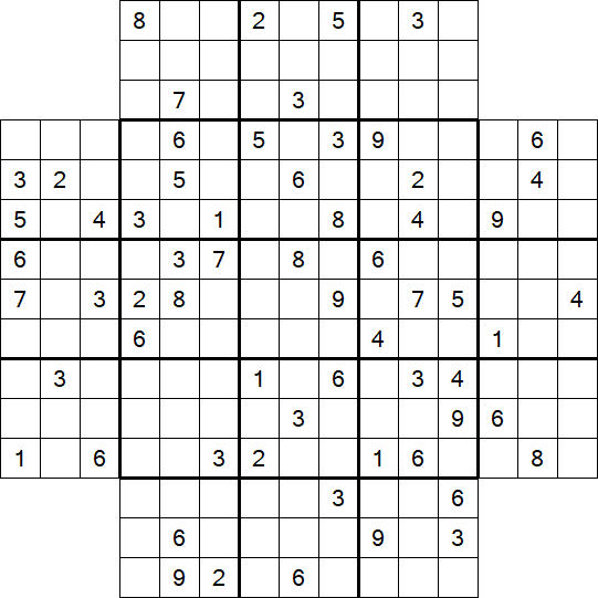 Flower Sudoku - Difficile