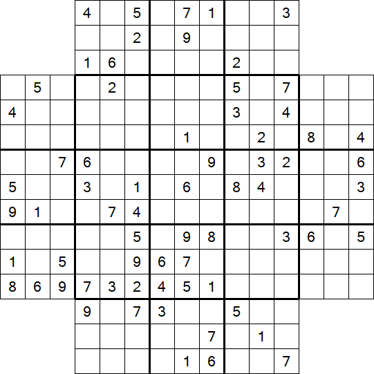 Flower Sudoku - Difficile