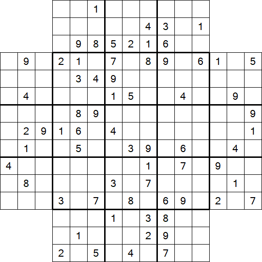 Flower Sudoku - Difícil