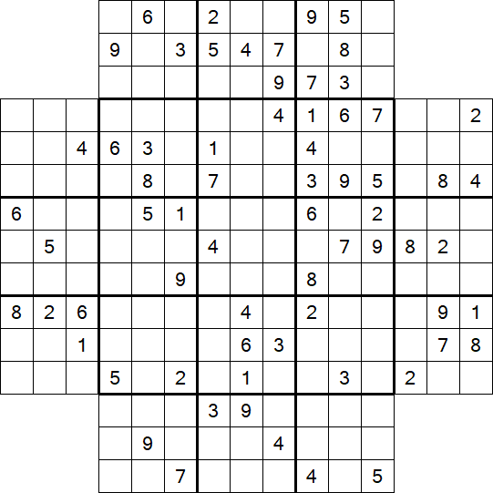 Flower Sudoku - Difficile
