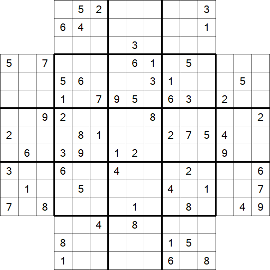 Flower Sudoku - Difficile
