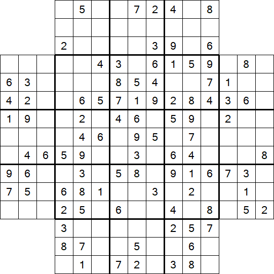Flower Sudoku - Medium