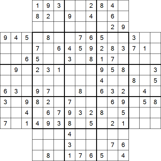 Flower Sudoku - Medio