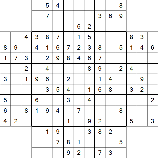 Flower Sudoku - Medium