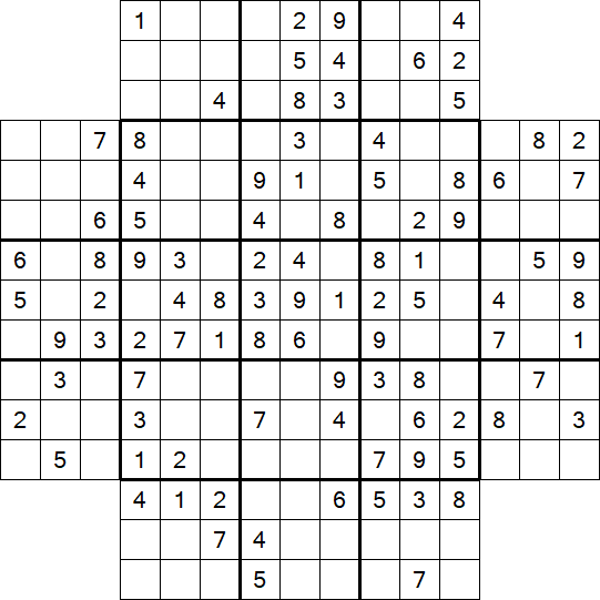 Flower Sudoku - Medium