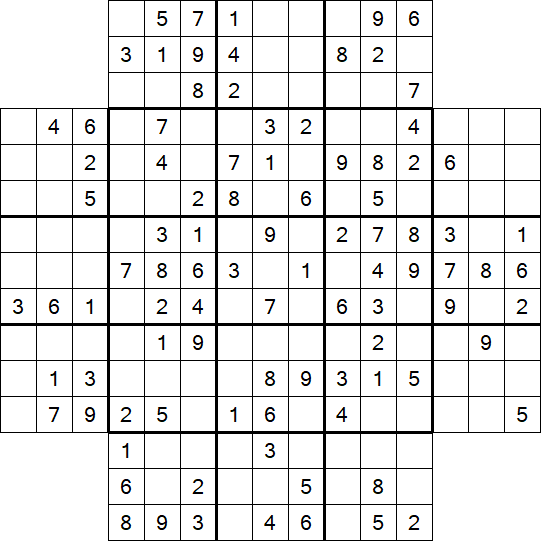 Flower Sudoku - Medium