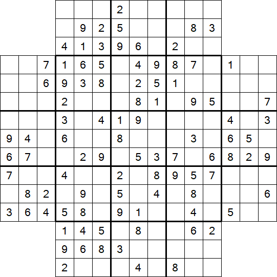 Flower Sudoku - Medium