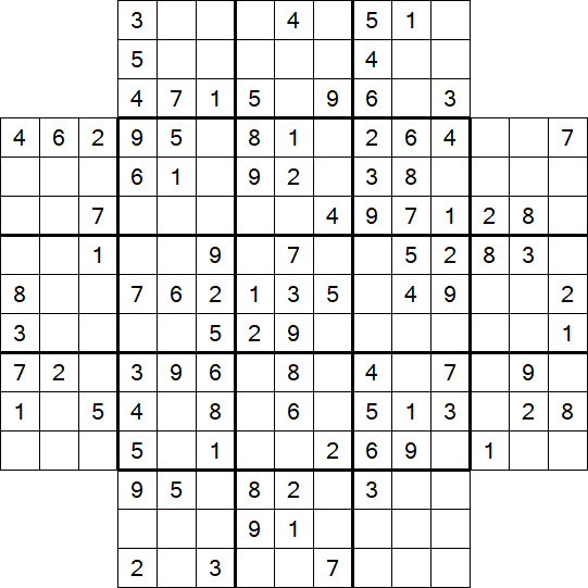 Flower Sudoku - Medium