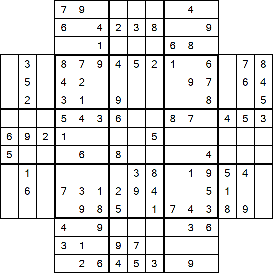 Flower Sudoku - Medium