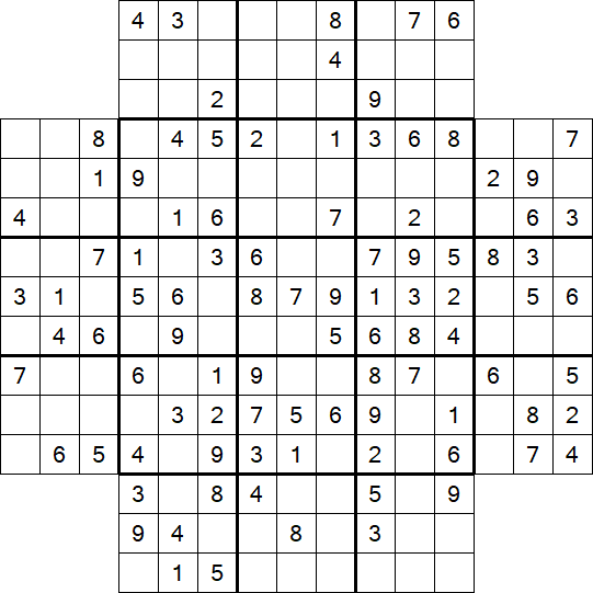 Flower Sudoku - Medium