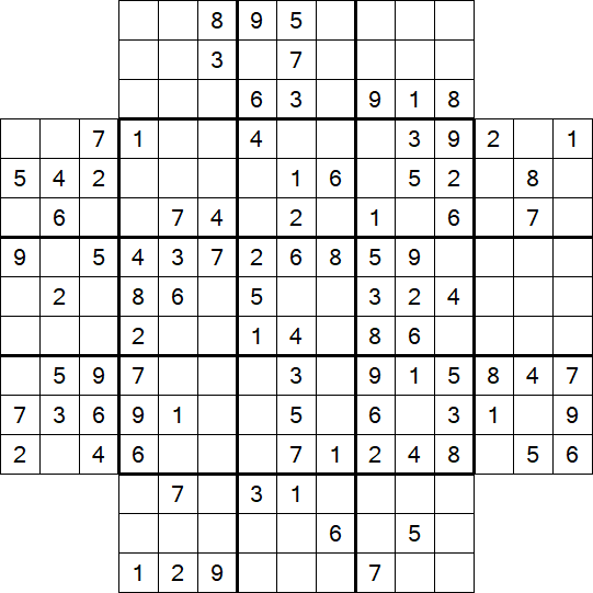 Flower Sudoku - Medium