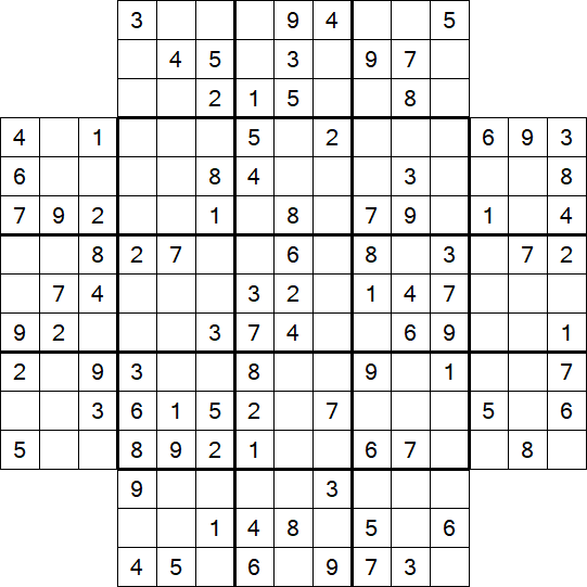 Flower Sudoku - Medium