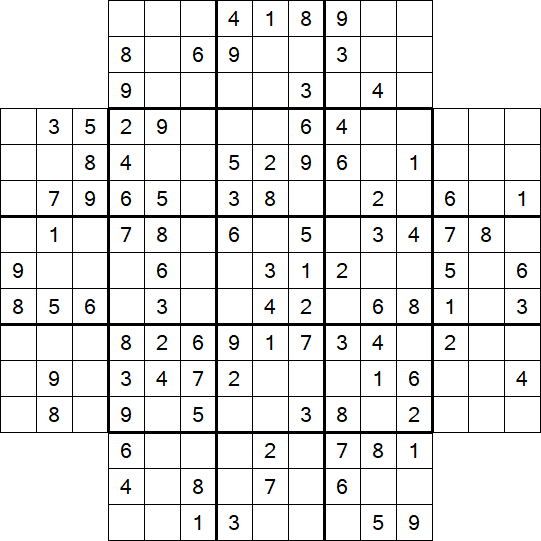 Flower Sudoku - Medium