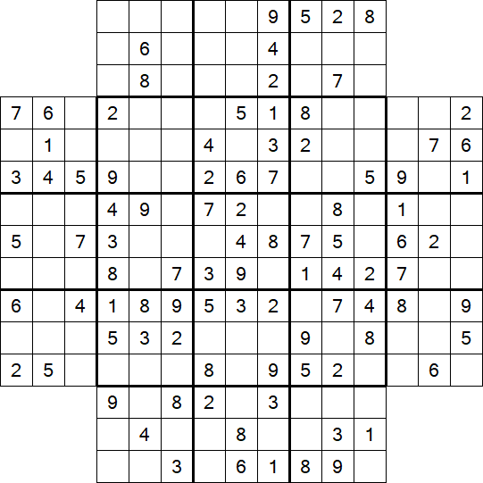 Flower Sudoku - Medium