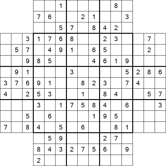 Flower Sudoku - Medium