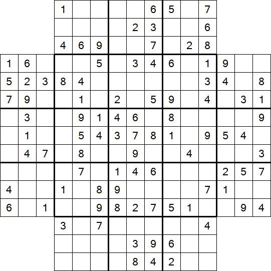 Flower Sudoku - Medium