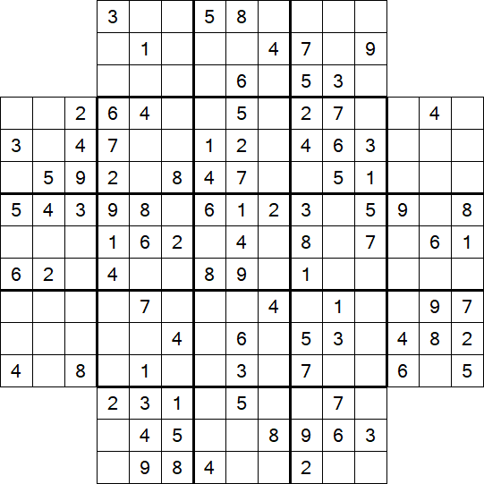 Flower Sudoku - Medium