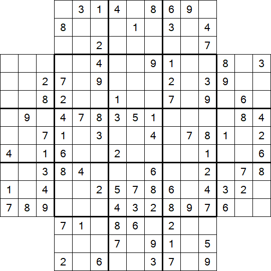 Flower Sudoku - Medium