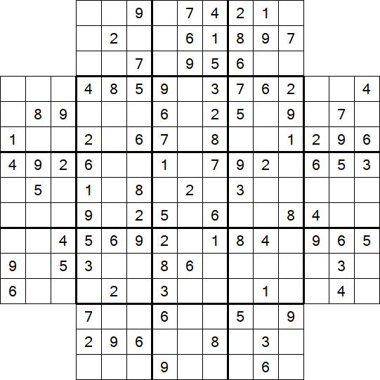 Flower Sudoku - Medium