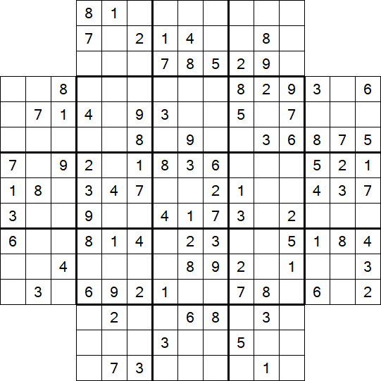 Flower Sudoku - Medium