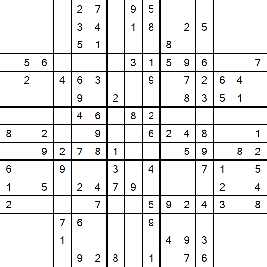 Flower Sudoku - Medium