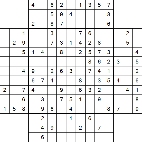 Flower Sudoku - Medium