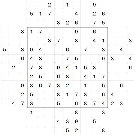 Flower Sudoku - Medio