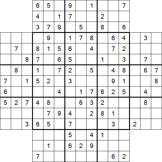 Flower Sudoku - Medium