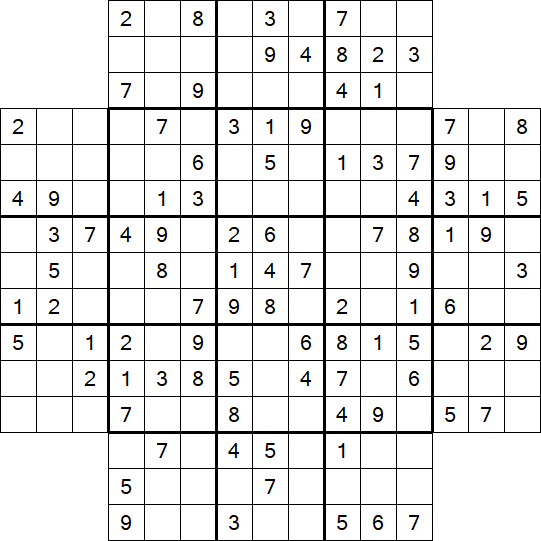 Flower Sudoku - Medium