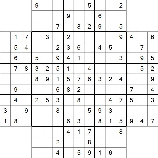 Flower Sudoku - Moyen
