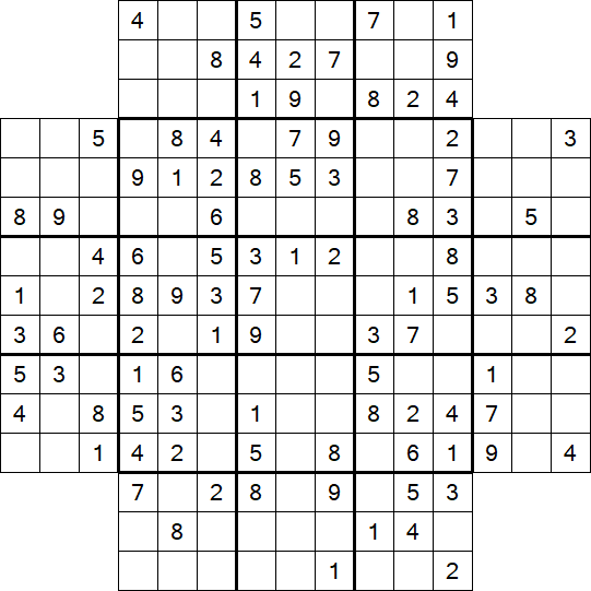 Flower Sudoku - Medium