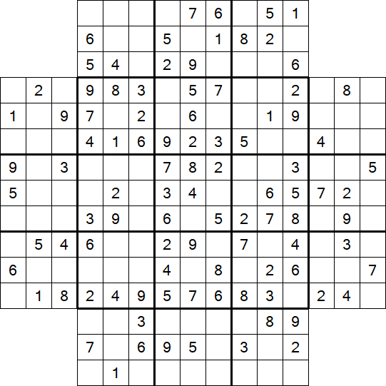 Flower Sudoku - Medium